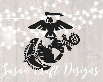 Marine corps svg cut files