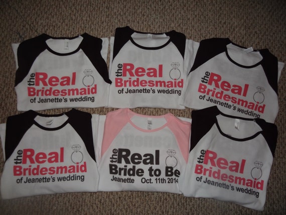 Bridal Party T Shirt Designs 8