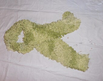 scarf knitted by hand