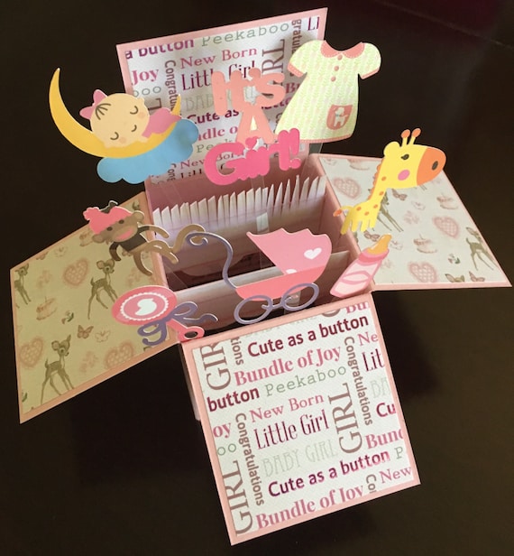 Items similar to Baby shower card, Baby shower invitations, Unique baby