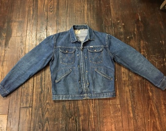 Vintage 1950's Wrangler Blue Bell Denim Jacket