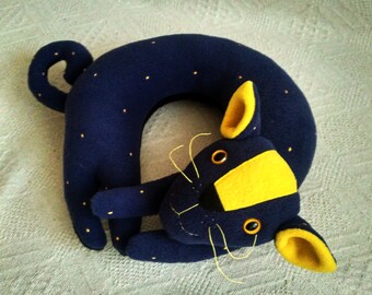 Cat Neck Pillow - Travel Pillow -Cat Pillow