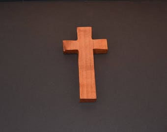 Unique Wood Cross; Christian; Cross Wall Decor; Wall Cross; Mesquite; Wedding Gift; Sympathy Gift; Free Ground Shipping USA; cc15-2062017
