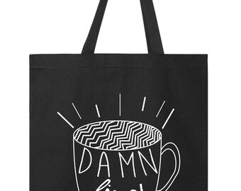 SALE! Damn Fine! Twin Peaks Tote Bag