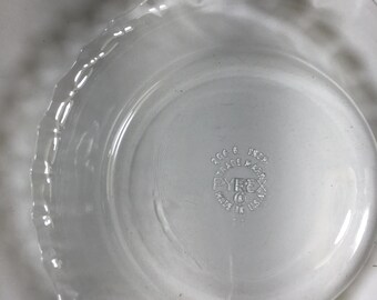 Vintage Glass Pie Plates