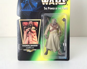 Star Wars Toy - Star Wars Gift for Men - Tusken Raider Figure - Kenner Star Wars Lover Gift - Vintage Action Figure Kids Toy - A New Hope