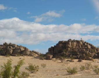 California Desert and Rocks