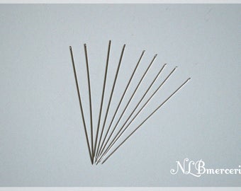 Needle threading beads - 10 cm
