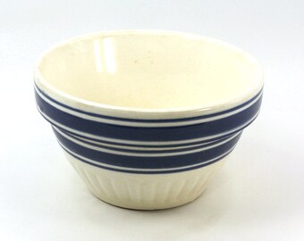 Yellowware Mixing Bowl Small 6 inches 1930