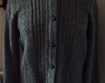 Sweater, Woolrich, sage green wool, women's size S, 1980's