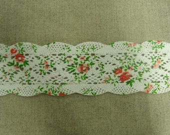 crochet lace 100% cotton 4 cm