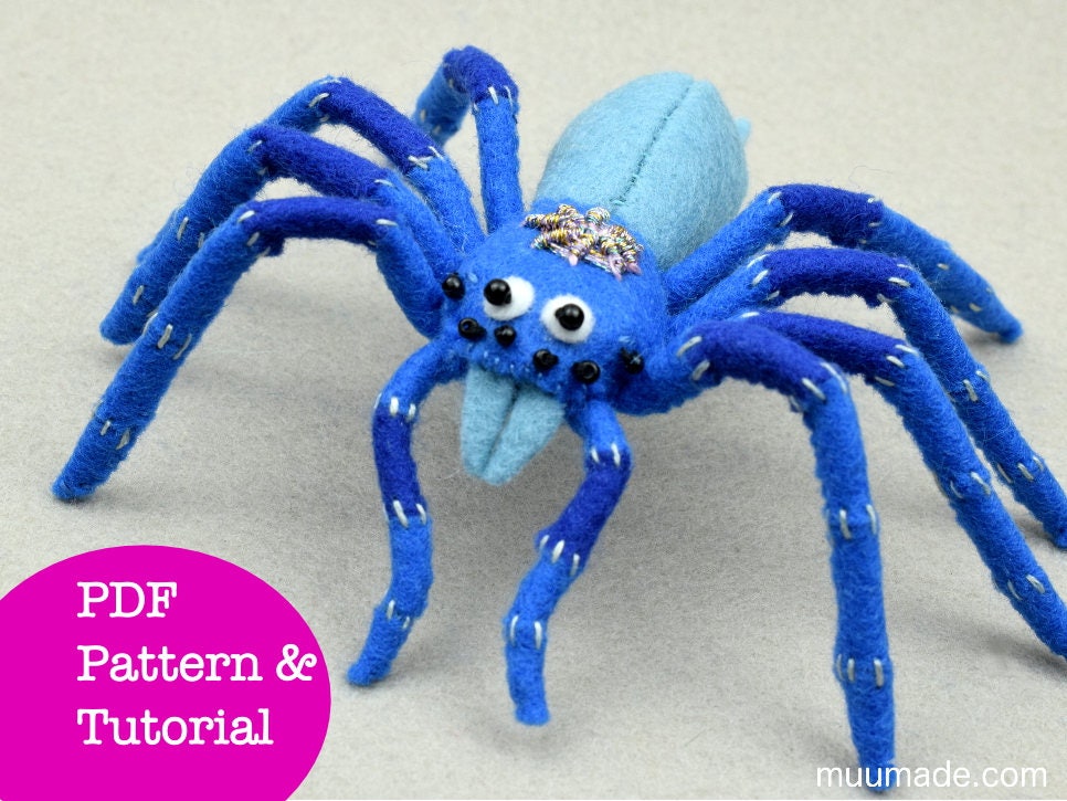 stuffed spider pattern