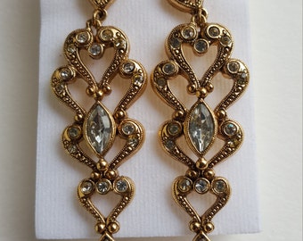 Vintage Avon Gold Earrings Set