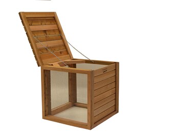 Compost Bin, composter, back yard composting ,Farmer D Organics , fertilizer , Cedar gardening , recycling