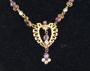 Antoinette 1/20 12K GF Pendant Chain Necklace