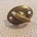 Vintage brass thumb latch knob
