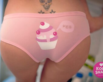 Cupcake Panties - Cupcake Knickers - Cupcake Underwear - Cute Cupcake