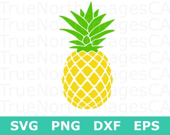Pineapple SVG / Pineapple Clipart / Pineapple Silhouette / Pineapple Vector / Pineapple SVG File / svg File for Cricut / Silhouette Files
