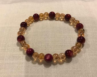 Golden Cranberries Bracelet