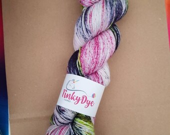 TinkyDye Merino/Nylon sock yarn 100g/400m