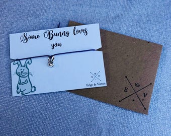 Rabbit Gift Bunny Gift House Rabbit House Bunny Rabbit Charm Rabbit Friendship Bracelet