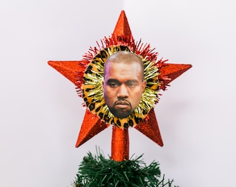 Kanye West christmas Tree Topper