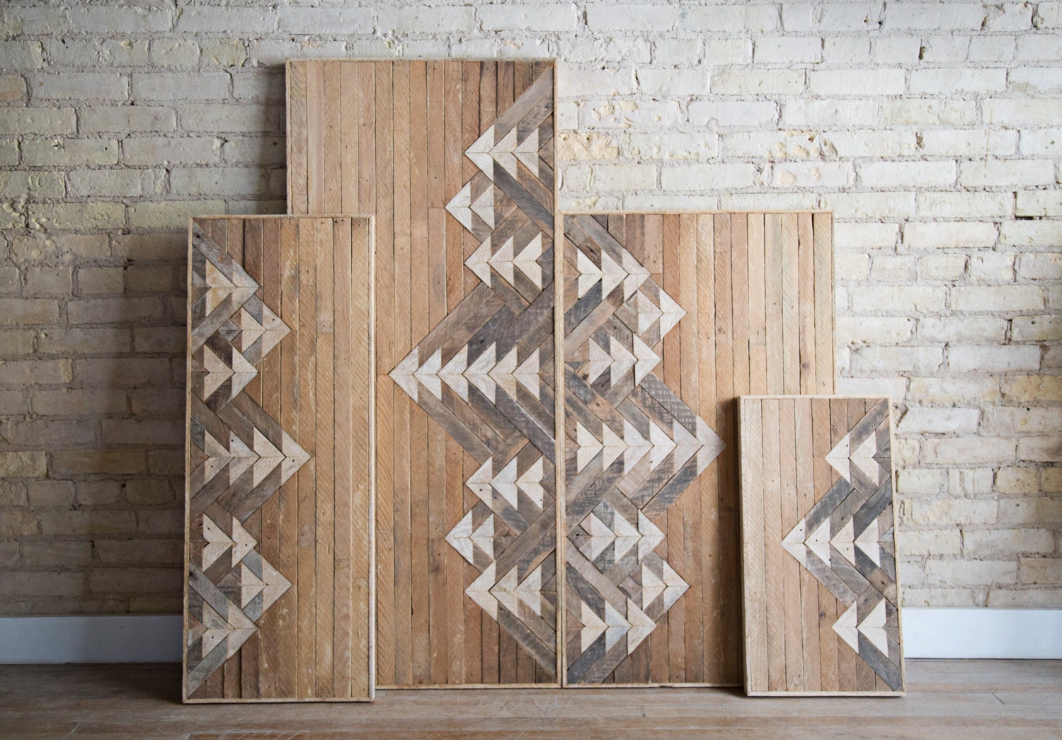 Reclaimed Wood Wall Art | Wall Decor | Wood Art | Queen Headboard