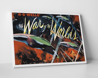 The War of the Worlds Gallery Wrapped Canvas Print