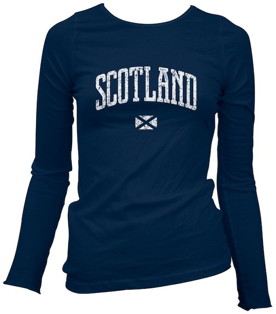 scotland football t shirt ladies