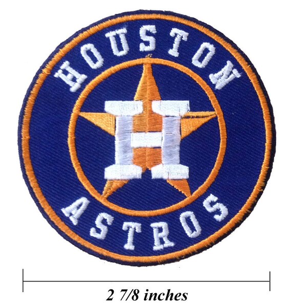 Houston Astros Logo Embroidered Iron On Patches
