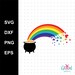 pot of gold Svg, Lucky Svg, St Patricks day Svg, Lucky clover Svg, Lucky charm Svg, Cutting files for Silhouette Cameo, ScanNCut, Cricut