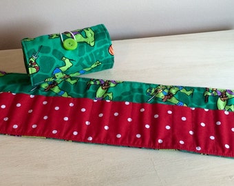 Ninja Turtle Crayon Roll