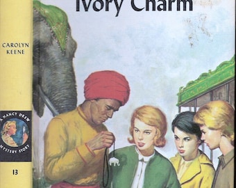 Nancy Drew The Mystery of the Ivory Charm Vintage Book by Carolyn Keene