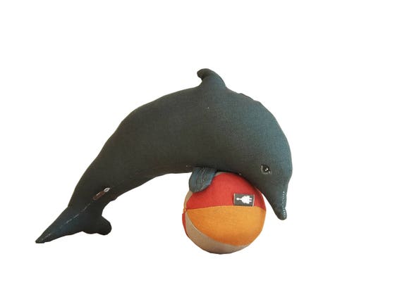 soft toy dolphin