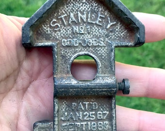 Vintage STANLEY No. 1 Odd Job Scribe Tool from 1888 (over 130 years old!)