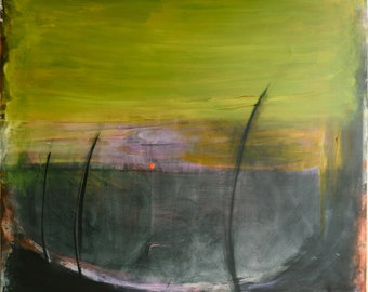 All My Secrets - Original Abstract Acryllic painting on canvas