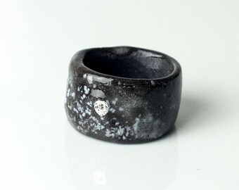 Porcelain Ring, Ceramic Ring, Ceramic Jewelry, Handmade Porcelain, Porcelain Jewelry, Handmade Ring, Unique Ring, Rings For Women,