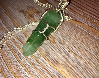 Green Aventurine Pendant Necklace
