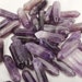 Wholesale Natural Amethyst Crystal Pendant Healing Quartz Stone Point Charms Bulk For Jewelry Making.