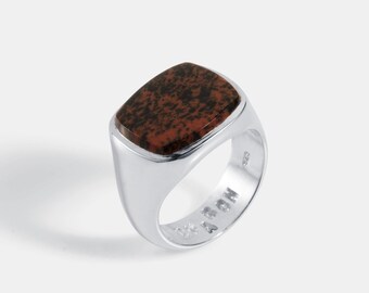 Cushion Mahogany Obsidian