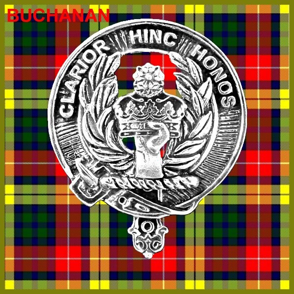 Buchanan Clan Crest Scottish Cap Badge CB02 Buchanan Clan Crest Scottish Cap Badge CB02