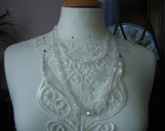 Aurora Borealis Crystal necklace