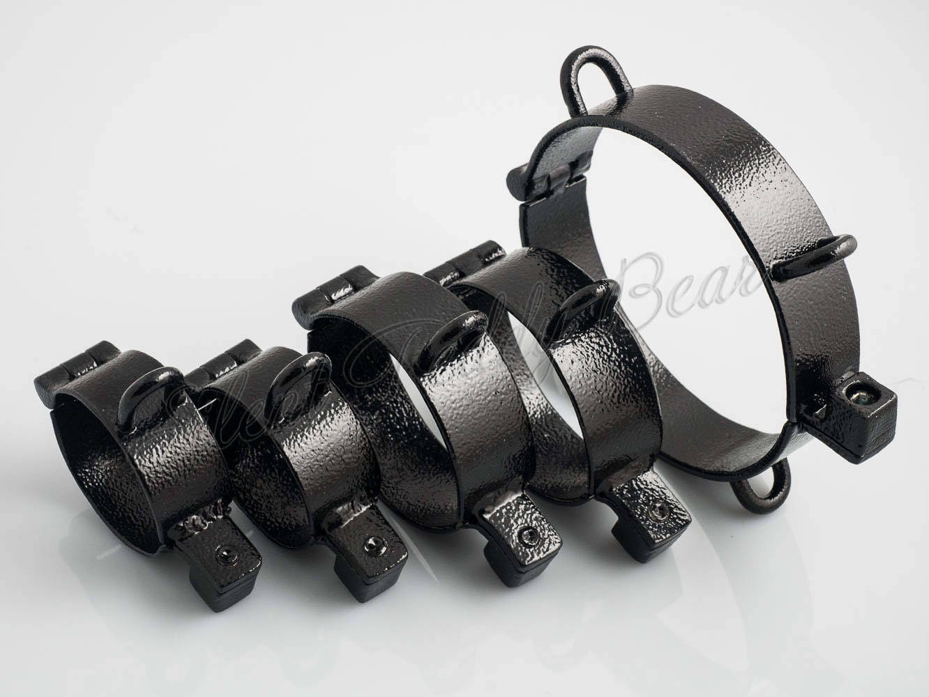 Custom steel bondage cuffs Custom steel bondage cuffs