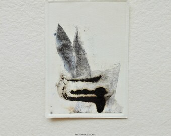 Monotype, printmaking, Print, illustration, abstract, Engraving, Original, minimalist