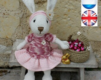 Tutoriel en français, anglais et néerlandais d'Ernestine, la lapine,
