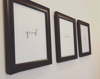 16 x 20 Custom Print I Calligraphy Print I Handlettered Print