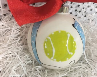 Tennis Ornament