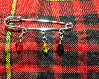 MacIan MacDonald Tartan Kilt Pin