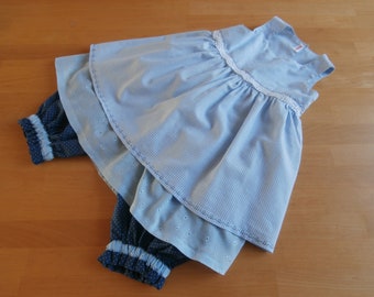 Set of girl's clothing - blue