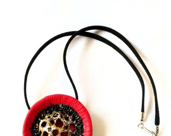 Polymer Clay Designer Pendant